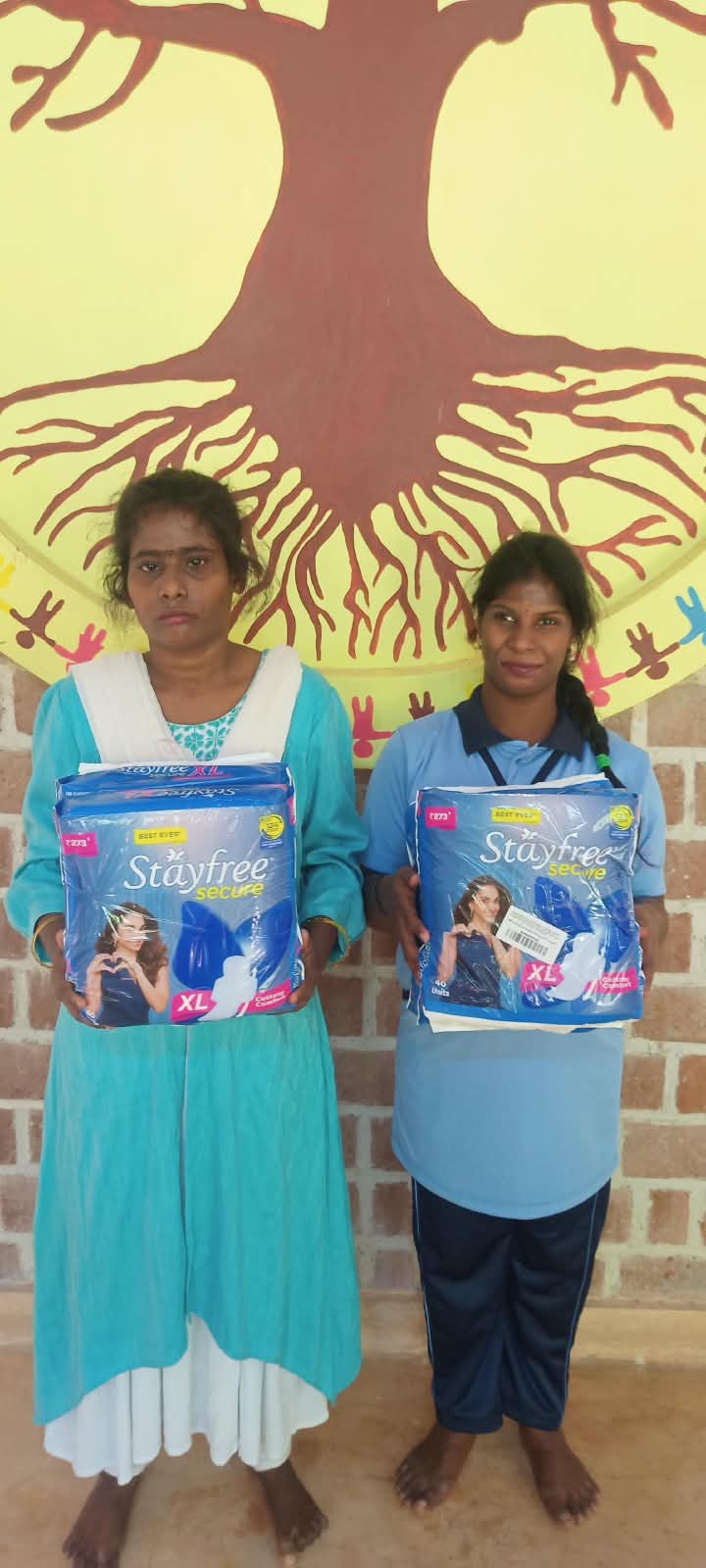 Feminine Hygiene Product Donation to Sristi Foundation - Image 1