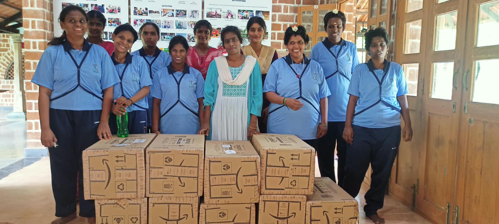 Feminine Hygiene Product Donation to Sristi Foundation